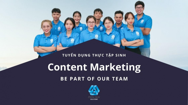 Tuyển dụng Thực tập sinh fulltime Content Marketing