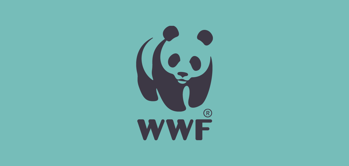 Hình ảnh gấu panda trong logo của World Wildlife Fund.