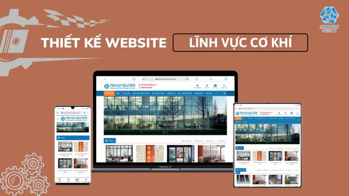 Thiết kế website cơ khí chuẩn SEO tại Minh Duy Solutions