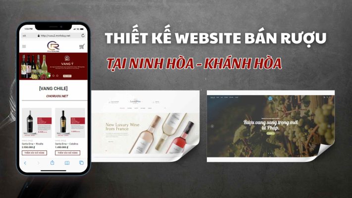 Thiết kế website bán rượu tại Ninh Hòa, Khánh Hòa