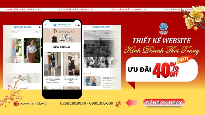 Thiết kế website thời trang chuẩn SEO tại Nha Trang, Khánh Hòa