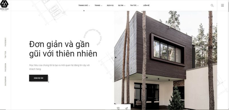 Thiết kế website kiến trúc chuẩn SEO tại Nha Trang