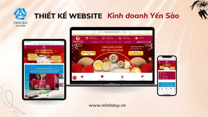 Dịch vụ thiết kế website kinh doanh yến sào tại Nha Trang