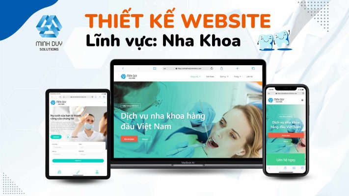 Thiết kế website phòng khám nha khoa chuẩn SEO tại Cam Ranh