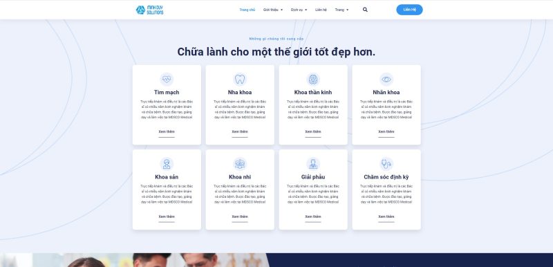Dịch vụ thiết kế website trung tâm ngoại ngữ tại Nha Trang