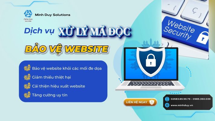 Dịch vụ xử lí mã độc website tại Nha Trang