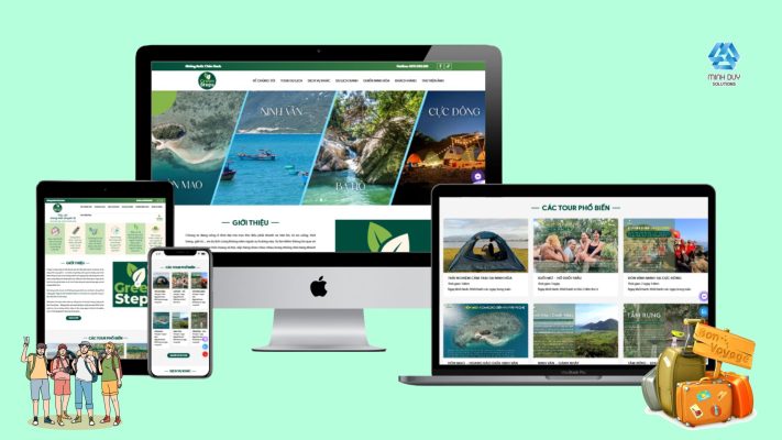 Website Những Bước Chân Xanh