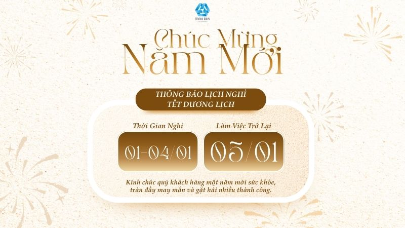 Minh Duy Solutions thông báo nghỉ Tết dương lịch 2026 2 Lich nghi Tet duong lich